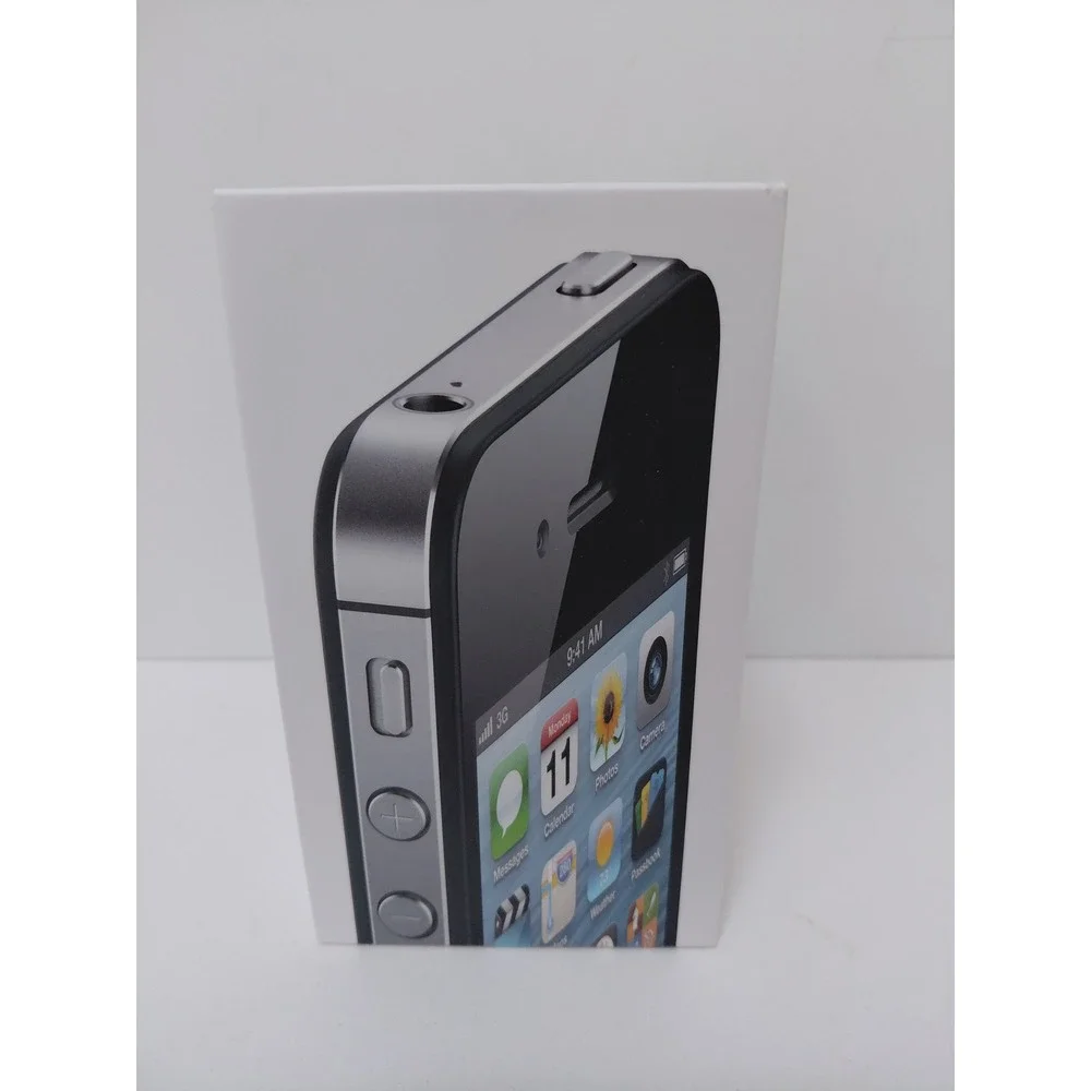 Apple iPhone 4S 16GB Black Empty Original Retail Box with Documentation BOX ONLY